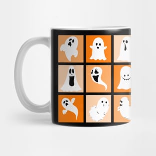Cute Ghost Patchwork Mug